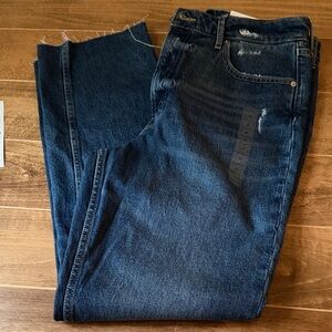 NWT Free Assembly The Super High Rise Straight Jeans - Size 12